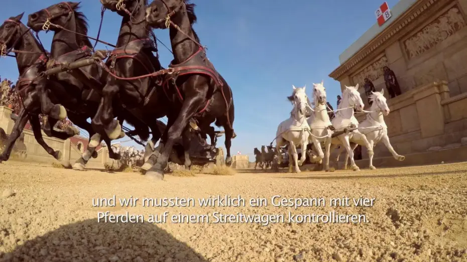Wideo do filmu Ben-Hur — BEN HUR | BEN HUR | Featurette: Das Wagenrennen | DE