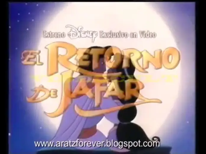 Wideo do filmu Aladyn: Powrót Dżafara — El retorno de Jafar (Trailer español)
