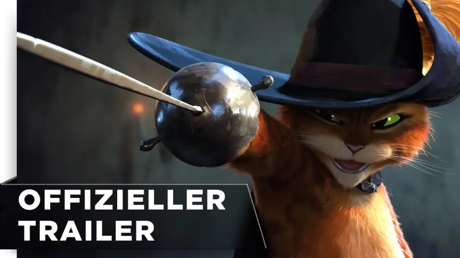 Wideo do filmu Kot w butach: Ostatnie życzenie — Offizieller Trailer