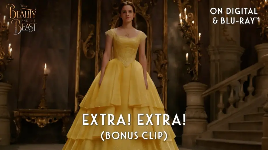 Wideo do filmu Piękna i Bestia — Extra! Extra!