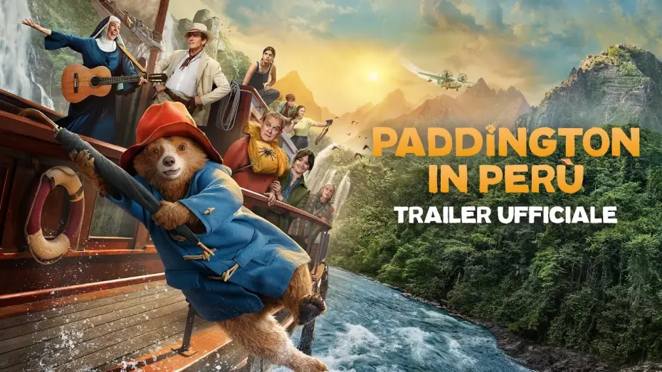 Wideo do filmu Paddington w Peru — Paddington in Perù - Dal 20 febbraio al cinema - Nuovo Trailer Ufficiale