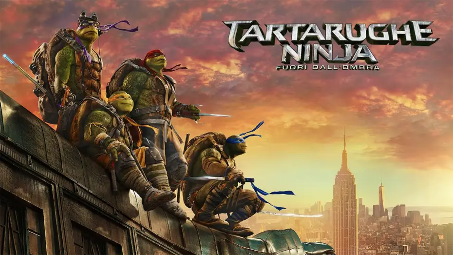 Wideo do filmu Wojownicze Żółwie Ninja: Wyjście z cienia — TARTARUGHE NINJA - FUORI DALL'OMBRA - Secondo trailer italiano ufficiale