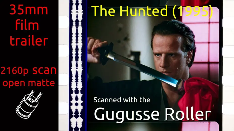 Wideo do filmu W potrzasku — The Hunted (1995) 35mm film trailer, flat open matte, 2160p