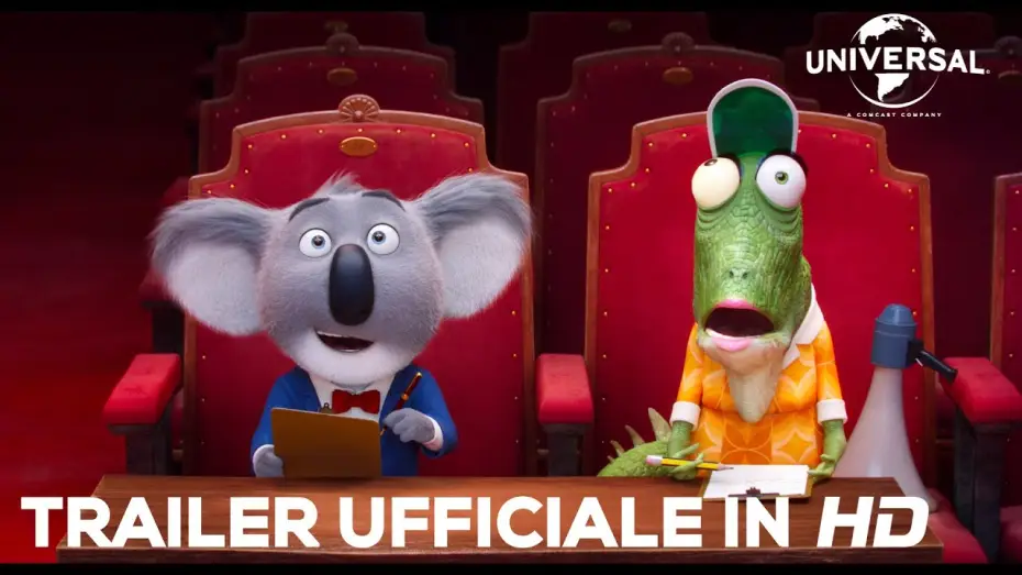 Wideo do filmu Sing — SING - Teaser trailer italiano