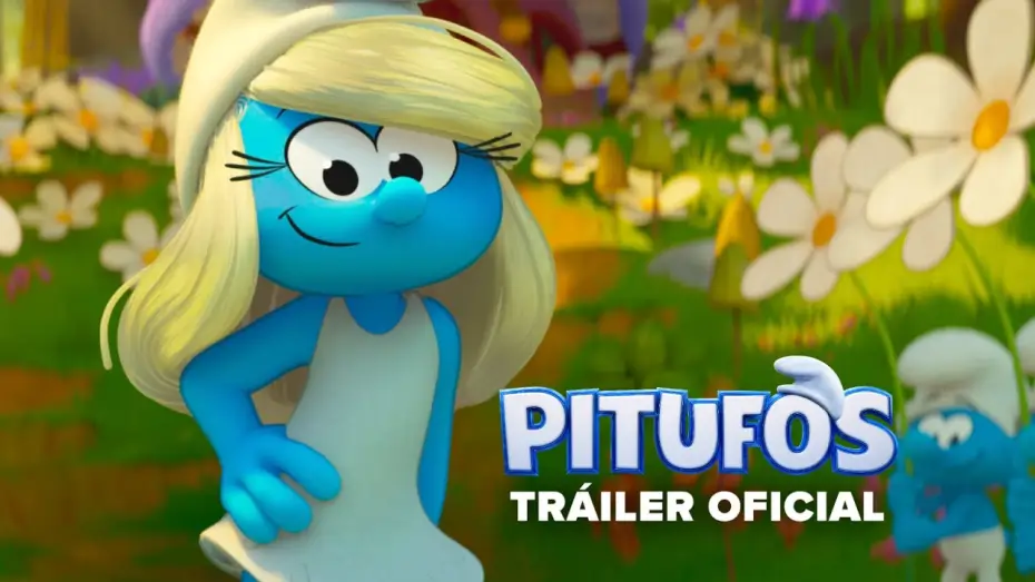 Wideo do filmu Smerfy. Wielki film — Tráiler oficial en español