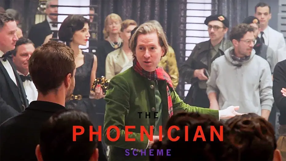 Wideo do filmu Fenicki układ — Rare Footage of Wes Anderson Directing - Bonus Footage