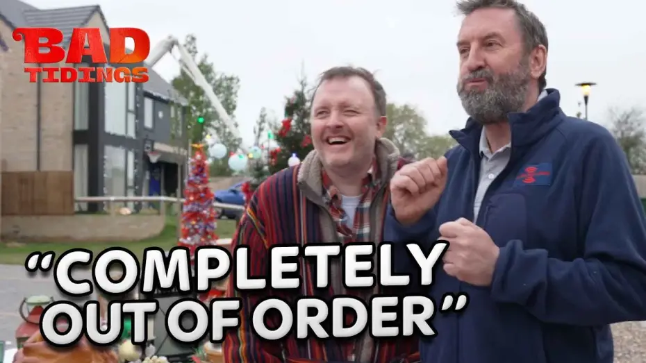 Wideo do filmu Bad Tidings — Chris McCausland and Lee Mack's Hilarious On-Set Tour of Bad Tidings
