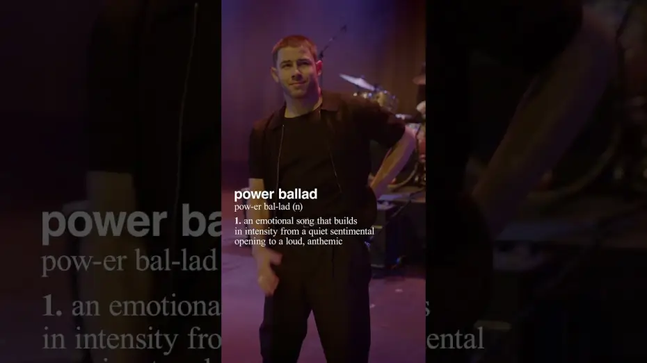 Wideo do filmu Power Ballad — A definitive crowd-pleaser.