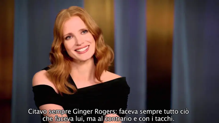 Wideo do filmu Łowca i Królowa Lodu — IL CACCIATORE E LA REGINA DI GHIACCIO - Intervista a Jessica Chastain (sottottioli in italiano)