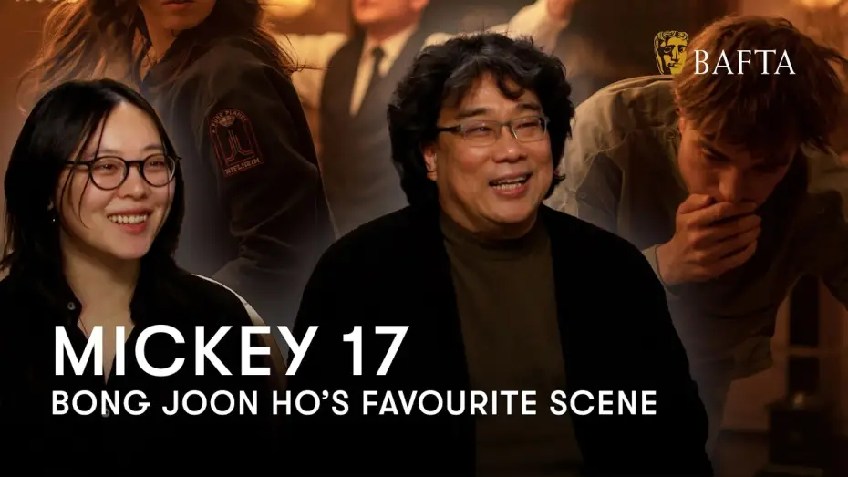 Wideo do filmu Mickey 17 — How Robert Pattinson Surprised Director Bong in Mickey 17 | BAFTA