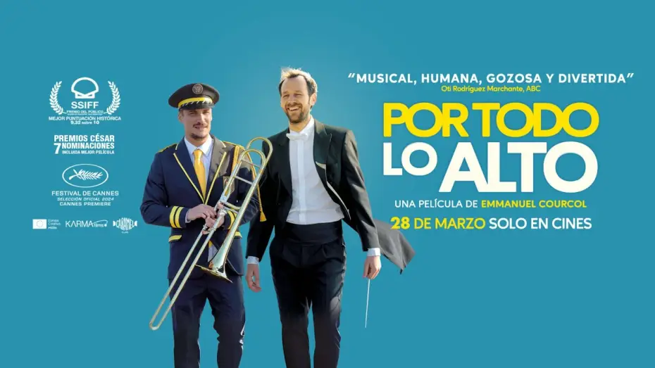 Wideo do filmu Wysokie i niskie tony — POR TODO LO ALTO - TRAILER ESPAÑOL - 28 DE MARZO SOLO EN CINES