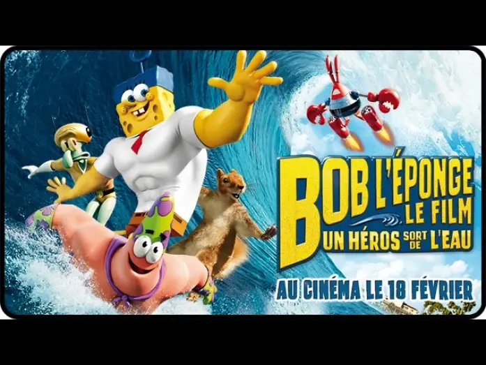 Wideo do filmu Spongebob: Na suchym lądzie — BOB L'ÉPONGE - Bande Annonce 2 VF