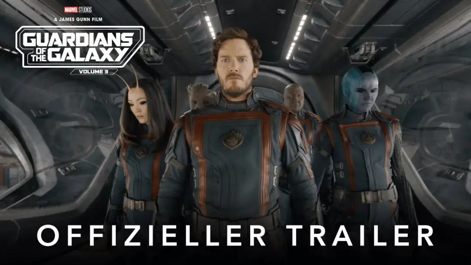 Wideo do filmu Strażnicy Galaktyki: Volume 3 — Offizieller Trailer