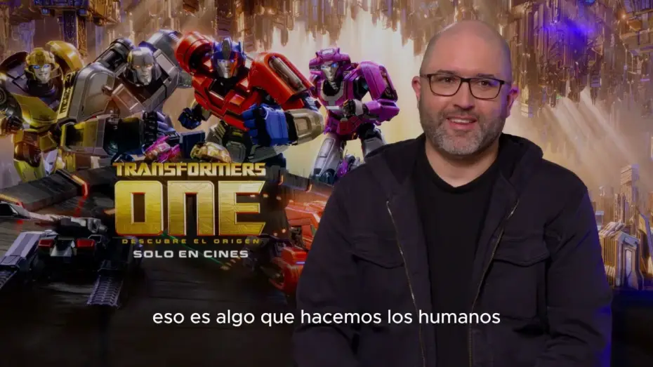 Wideo do filmu Transformers: Początek — Hablando con el director, Josh Coolley [VOSE]