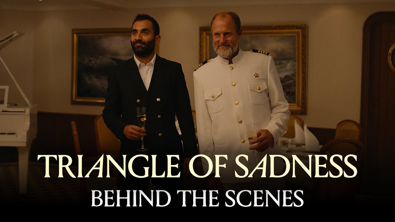 Wideo do filmu W trójkącie — Behind the Scenes of “The Captain's Dinner"