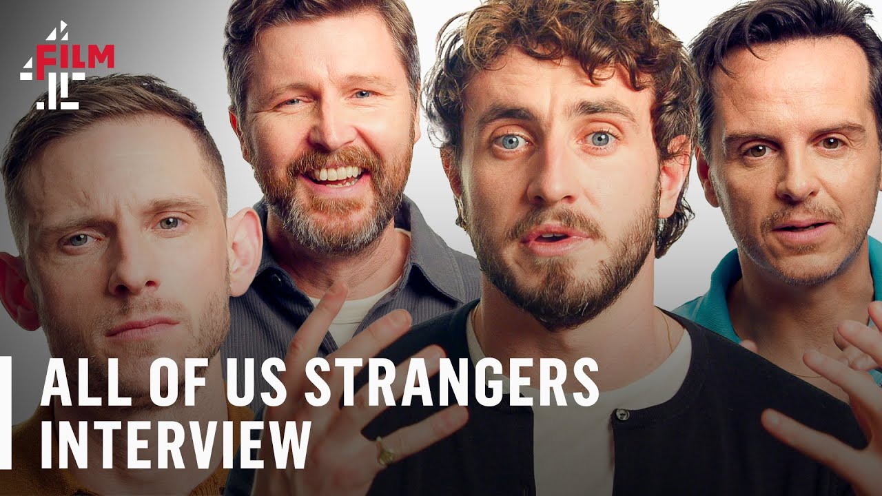 Wideo do filmu Dobrzy nieznajomi — Andrew Scott, Paul Mescal, Jamie Bell, and Andrew Haigh talk All of Us Strangers | Film4