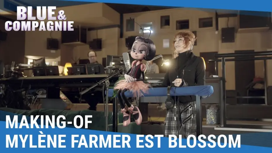 Wideo do filmu Istoty fantastyczne — Blue & Compagnie - Mylène Farmer est Blossom [Au cinéma le 8 mai]