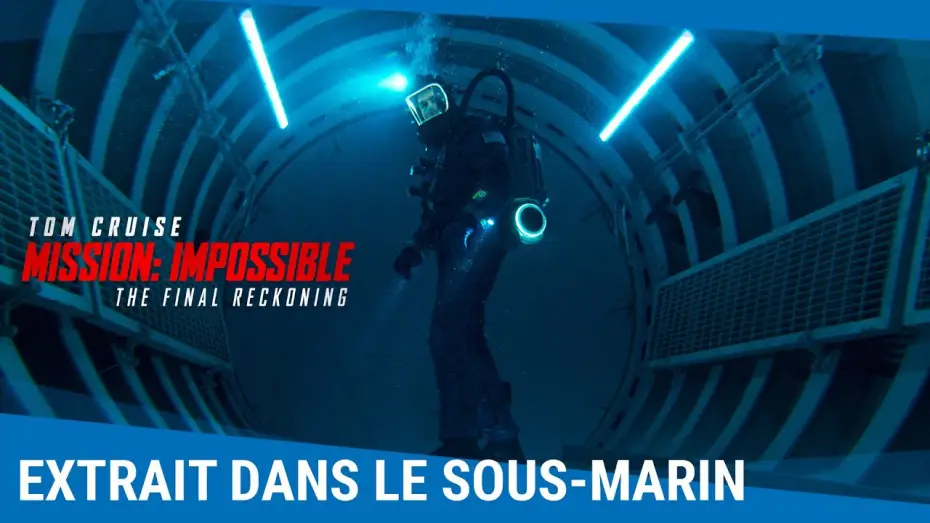 Wideo do filmu Mission: Impossible - The Final Reckoning — Mission: Impossible - The Final Reckoning - Extrait dans le sous-marin
