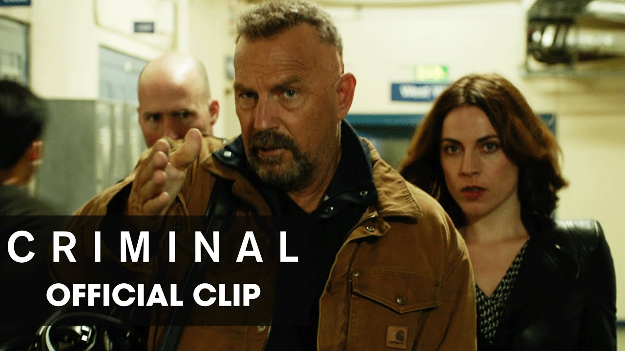 Wideo do filmu Umysł przestępcy — Criminal (2016 Movie) Official Clip – “Get Out”