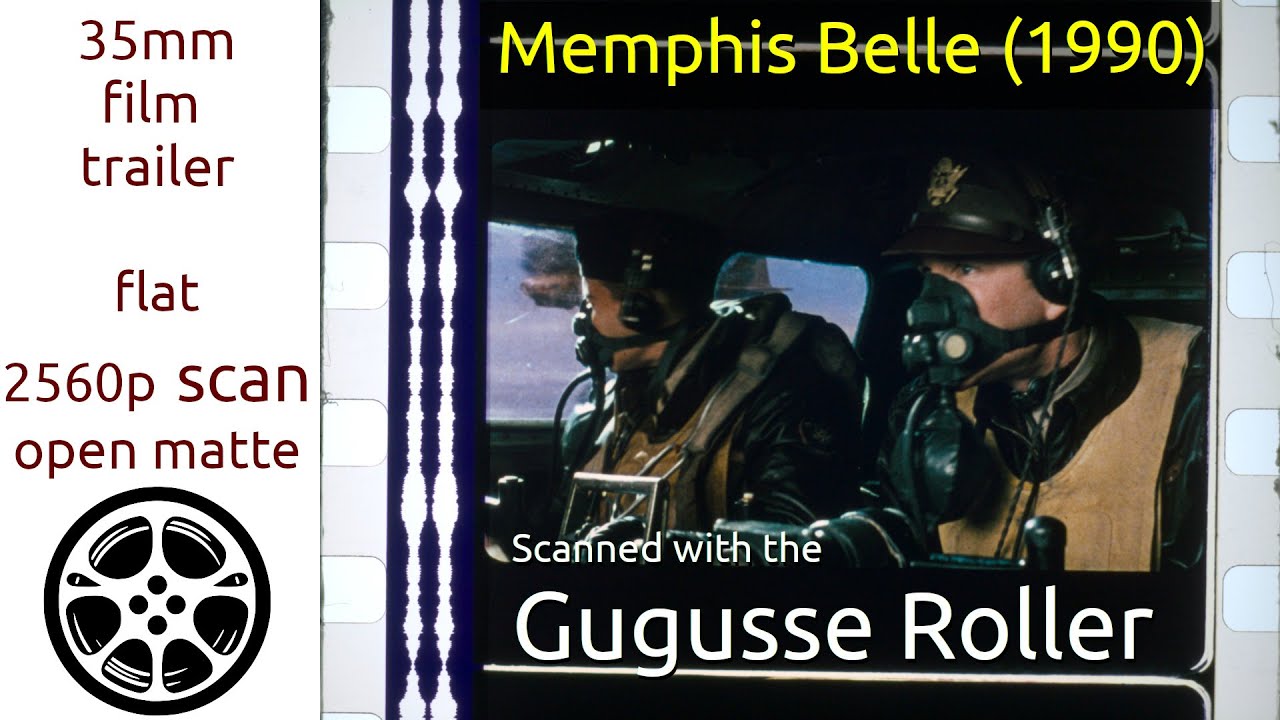 Wideo do filmu Ślicznotka z Memphis — Memphis Belle (1990) 35mm film trailer 1, flat open matte 2560p