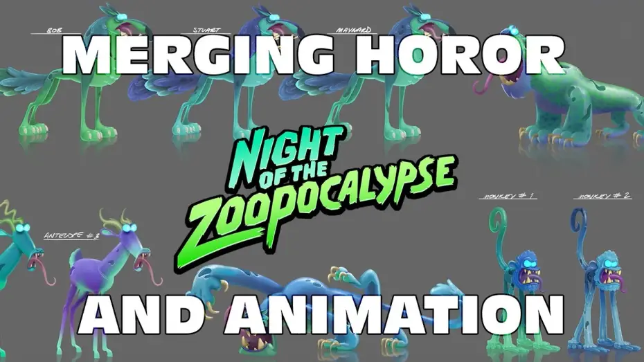 Wideo do filmu Noc w ZOO — How Night of the Zoopocalypse Became a Family Horror Movie | Inside Animation