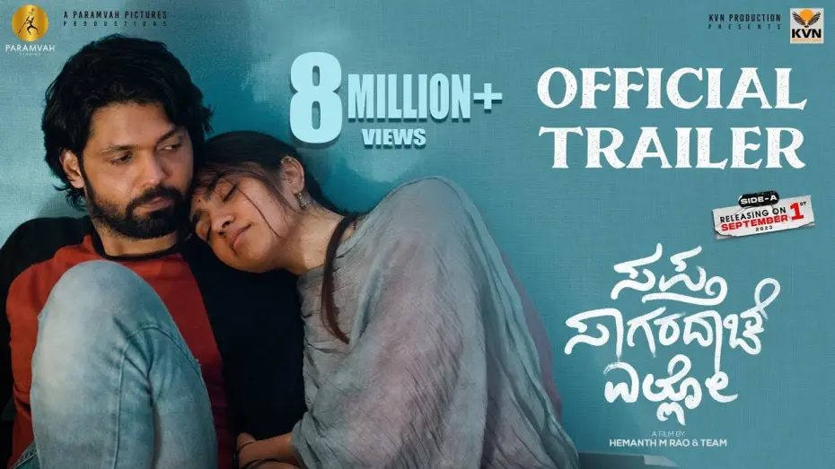 Wideo do filmu ಸಪ್ತ ಸಾಗರದಾಚೆ ಎಲ್ಲೊ - ಸೈಡ್ ಎ — Sapta Sagaradaache Ello (Side A) - Official Trailer | Rakshit Shetty | Rukmini | Hemanth M Rao