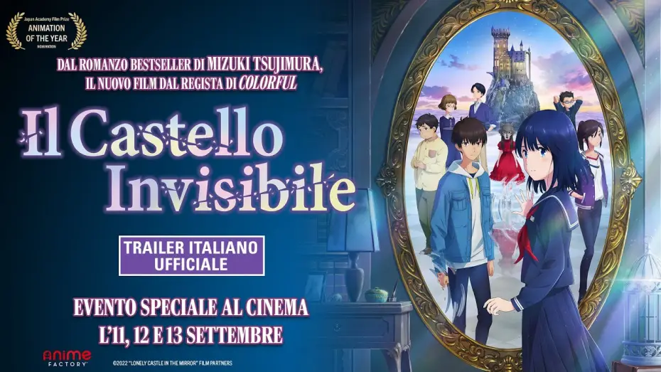 Wideo do filmu Zamek po drugiej stronie lustra — Il Castello Invisibile - Trailer Italiano Ufficiale