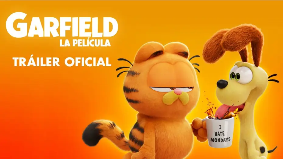 Wideo do filmu Garfield — Tráiler oficial en español