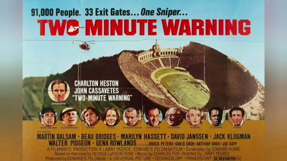 Wideo do filmu Dwuminutowe ostrzeżenie — Two Minute Warning (1976) Soundtrack
