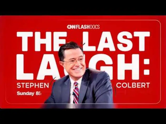 Wideo do filmu The Last Laugh: Stephen Colbert — The Last Laugh: Stephen Colbert | Sunday May 17th  at 8p ET on CNN