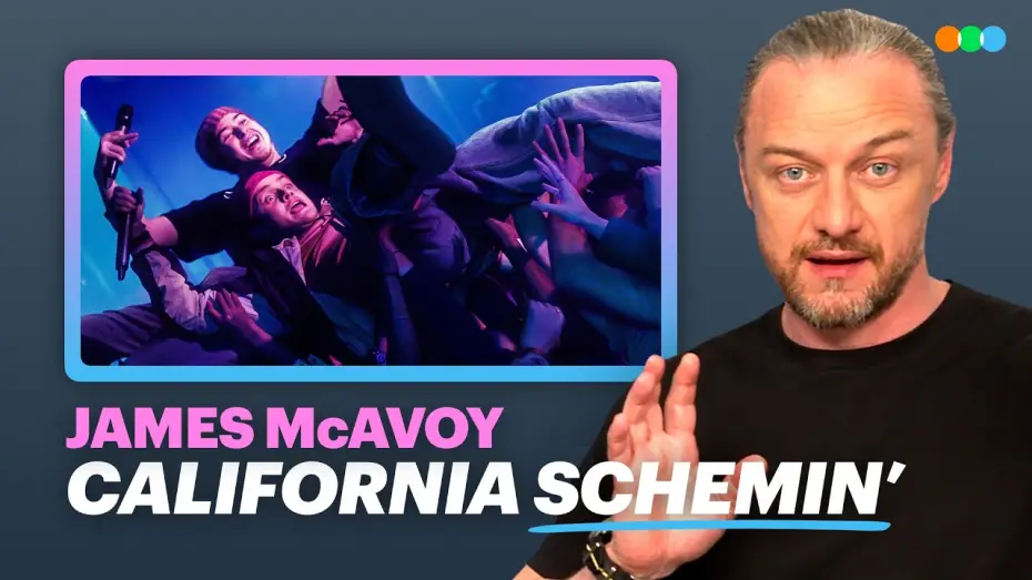 Wideo do filmu California Schemin' — James McAvoy Shares His Cinematic Inspirations