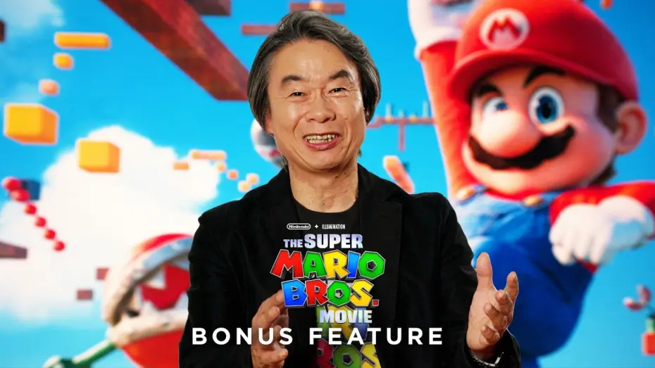 Wideo do filmu Super Mario Bros. Film — Shigeru Miyamoto Explains the Mario Kart Scene - Bonus Feature