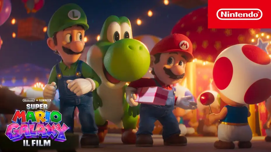Wideo do filmu Super Mario  Galaxy. Film — (Versione doppiata) Super Mario Galaxy Il Film Direct – Primo sguardo a Yoshi