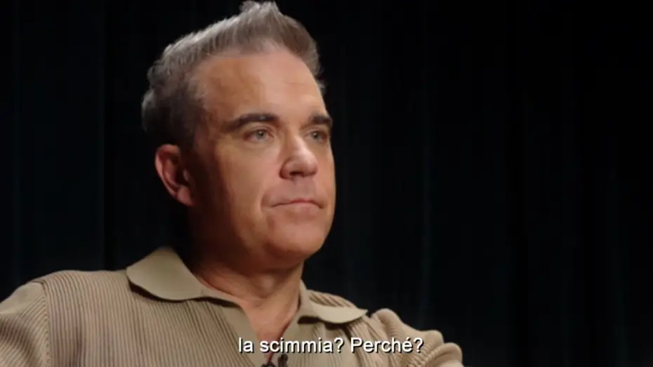 Wideo do filmu Better Man: Niesamowity Robbie Williams — Better Man - La storia di Robbie Williams nel film di Michael Gracey | Featurette