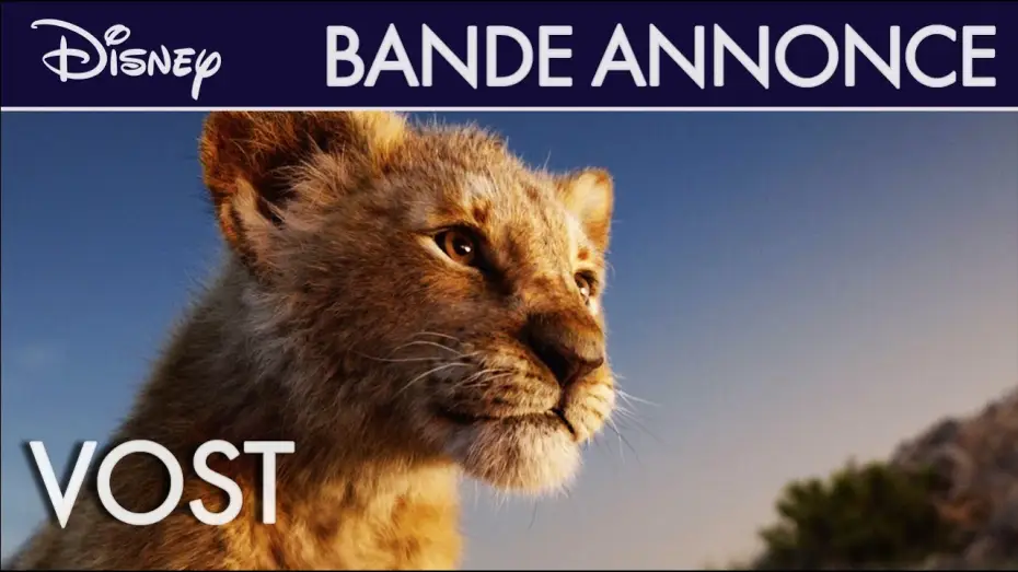 Wideo do filmu Król Lew — Le Roi Lion - Bande Annonce #2 VOST