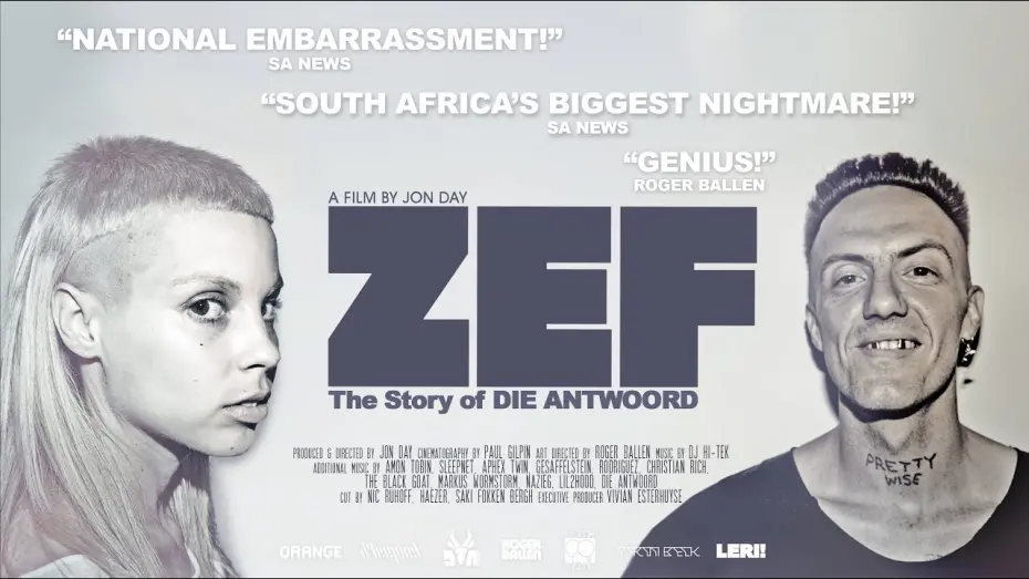 Wideo do filmu ZEF - The Story of Die Antwoord — ZEF - The Story of DIE ANTWOORD (Trailer 2)