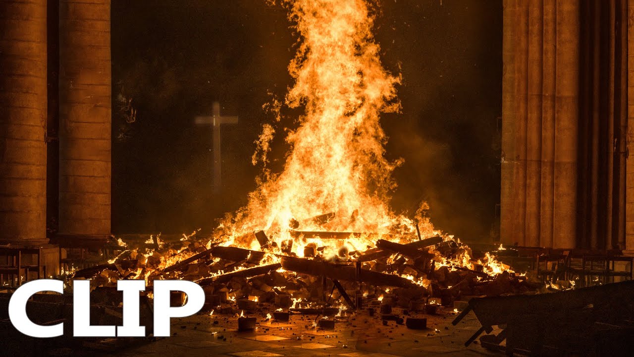 Wideo do filmu Notre-Dame płonie — NOTRE-DAME ON FIRE (2022) ‘Up in Flames’ Clip [HD] – In Cinemas 22 July