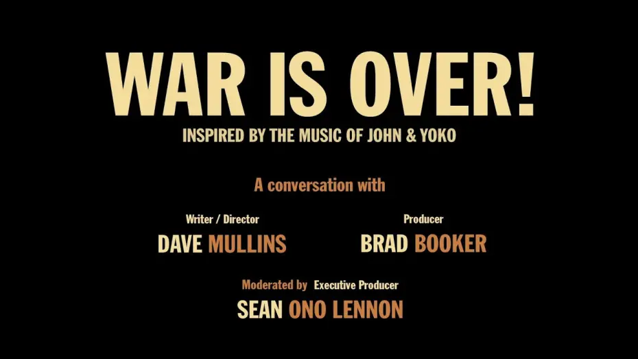 Wideo do filmu KONIEC WOJNY! Historia inspirowana muzyką Johna Lennona i Yoko Ono — A Conversation