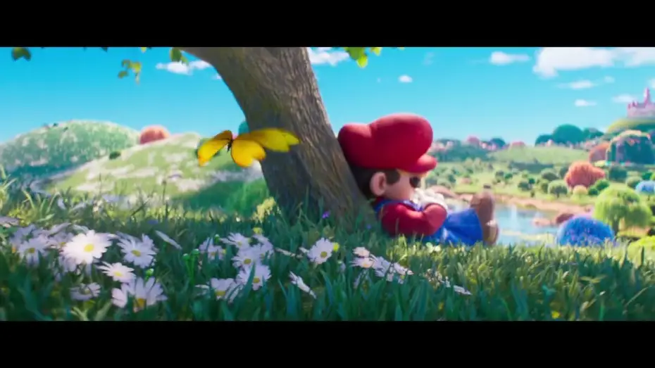 Wideo do filmu Super Mario  Galaxy. Film — Annonce du titre officiel