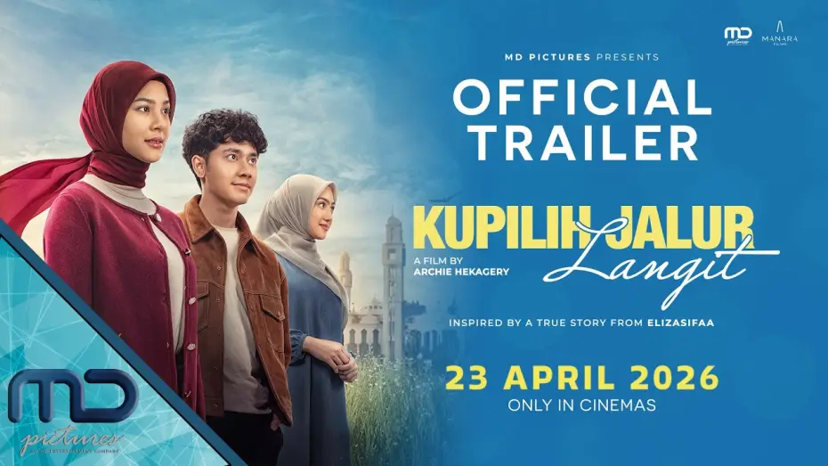 Wideo do filmu Kupilih Jalur Langit — I Choose the Sky Path - Official Trailer