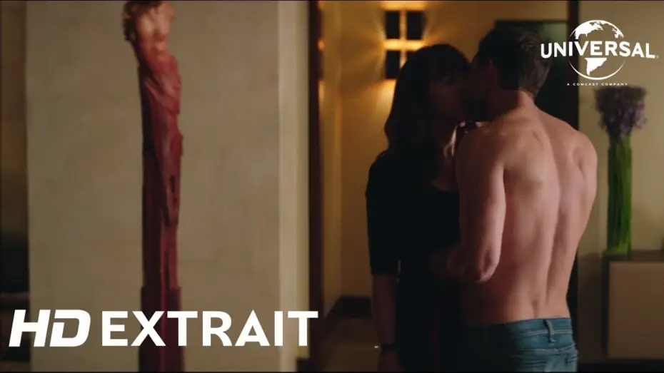 Wideo do filmu Nowe oblicze Greya — 50 Nuances Plus Claires / Extrait "Christian Surprend Ana" VF [au cinéma le 7 février]