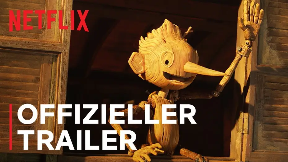 Wideo do filmu Guillermo del Toro: Pinokio — Offizieller Trailer #2