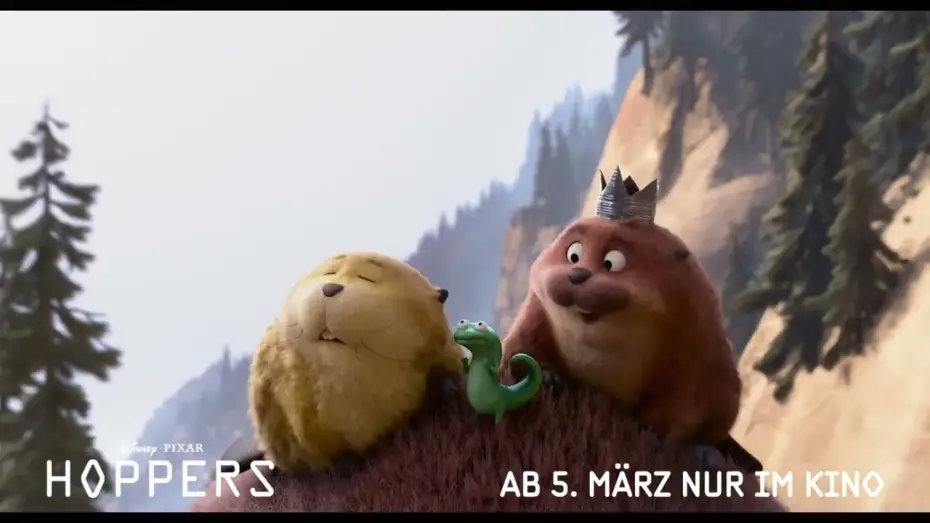 Wideo do filmu Hopnięci — Hoppers | Teaser Clip | Ab 5. März nur im Kino
