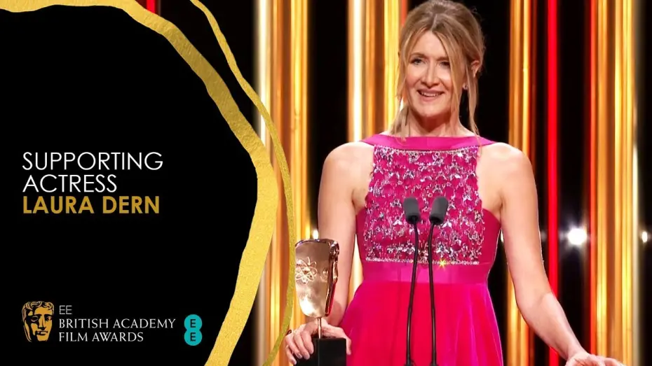 Wideo do filmu Historia małżeńska — Laura Dern Wins Supporting Actress for Marriage Story | EE BAFTA Film Awards 2020