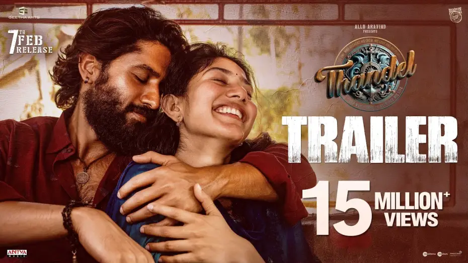 Wideo do filmu తండేల్ — Thandel - Official Trailer | Naga Chaitanya, Sai Pallavi | Chandoo Mondeti | Devi Sri Prasad