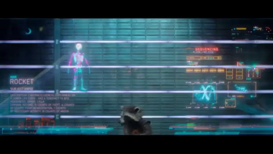 Wideo do filmu Strażnicy Galaktyki — Les Gardiens de la Galaxie : Rocket (Bradley Cooper)