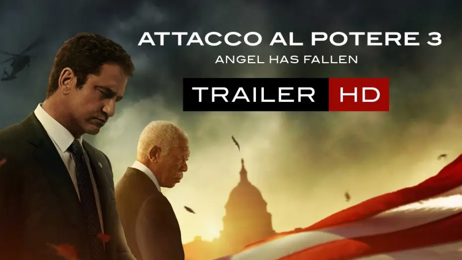 Wideo do filmu Świat w ogniu — ATTACCO AL POTERE 3 – ANGEL HAS FALLEN | Trailer Ufficiale Italiano HD
