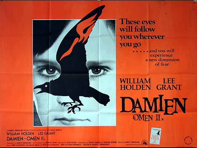 Wideo do filmu Omen II — DAMIEN: OMEN 2 stereo radio adverts London 1979