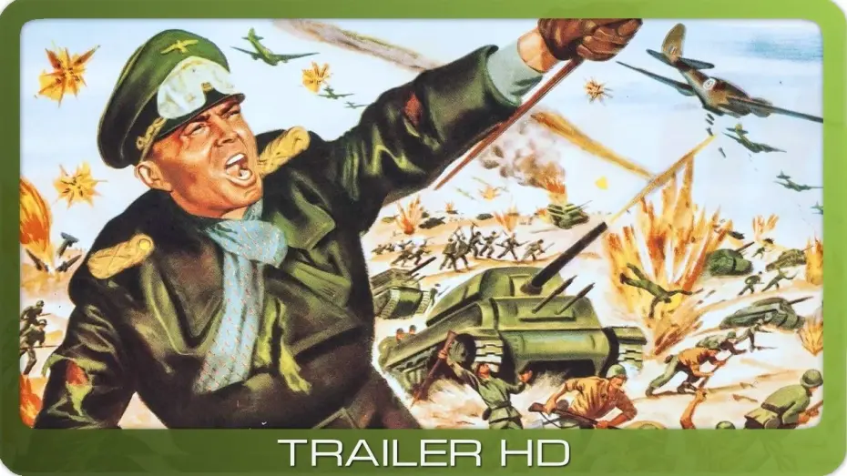 Wideo do filmu Pustynny Lis — The Desert Fox: The Story Of Rommel ≣ 1951 ≣ Trailer