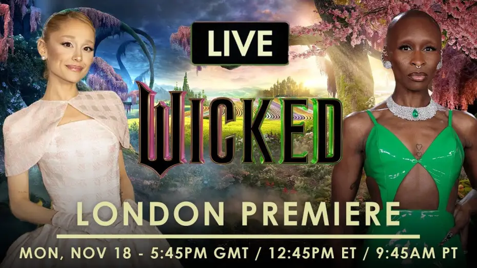 Wideo do filmu Wicked — London Premiere with the Wicked cast and filmmakers